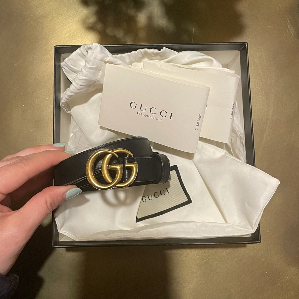Gucci Leather Belt